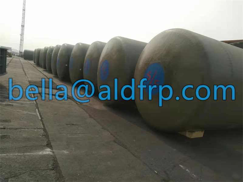 Underground Buried Fiberglass SF double layer fuel tank