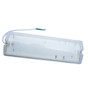 IP65 LED Emergency Bulkhead Lamp Indoor/Outdoor Lithium Battery Emergency Time180mins for Exit Use