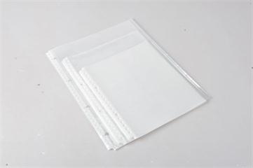 PVC Plastic Leaf/Slide Binder White