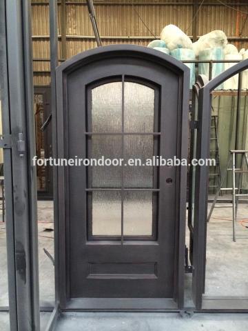 Simple door design/ Double door Wrought Iron door Swing door High-quality