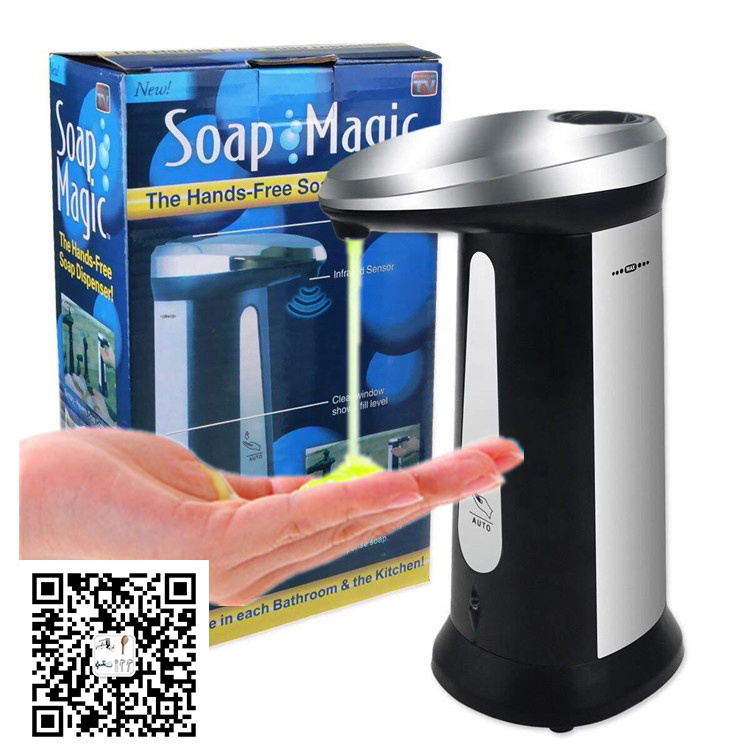 automatic sensor soap dispenser touch free sensor liquid soap dispenser for bathroom accessories