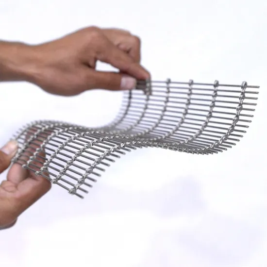 Decorative Bronze Stainless Steel Chainmail Ring Metal Mesh Curtain