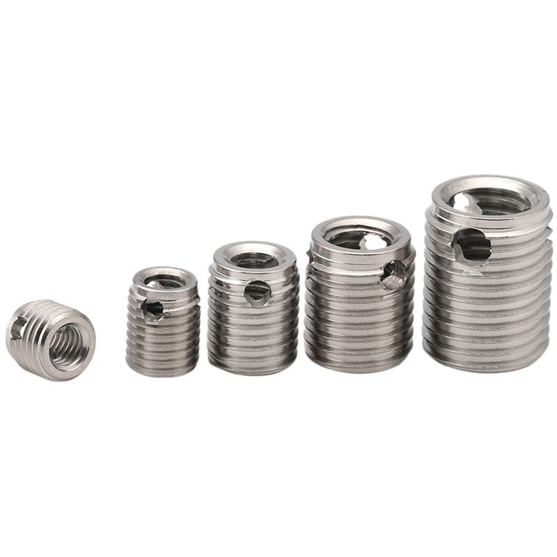 M3-M12 Type 307/308 Polished Stainless Steel Self-Tapping Inserts with Three Holes 304 Model