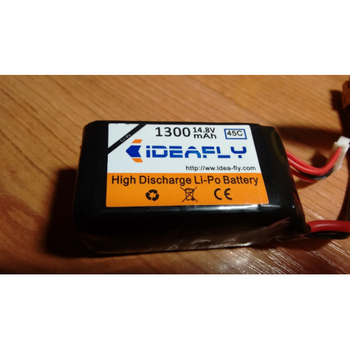 Drone Accessories 4S 1300mAh 14.8V 45C Battery