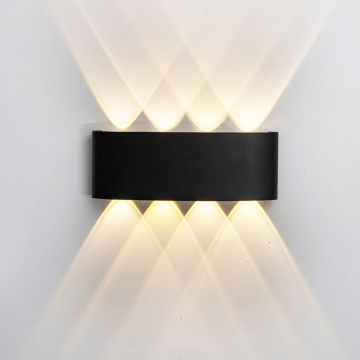 Modern LED Aluminum Waterproof Sconce Wall Light - Warm White Outdoor Up Down Light Bracket