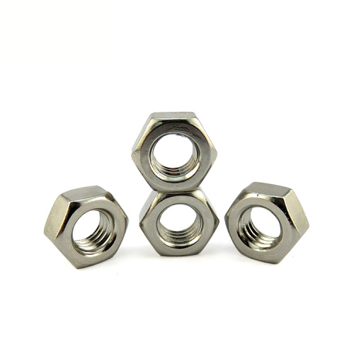 Stainless Steel Hex Nipple Stainless Steel Hot Galvanized HEX Nut Factory
