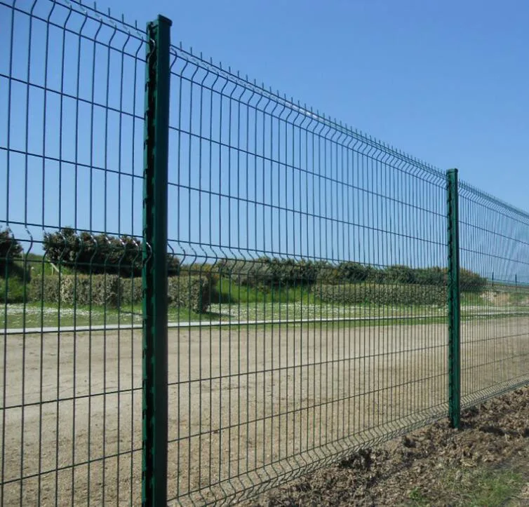 Panneau de clôture de la gare en mailles de maille métallique soudé 3D