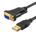 USB till Rs232 DB9 hane till kvinnlig kabel