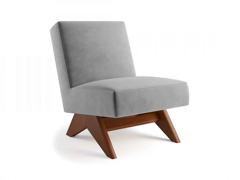 solid wood lounge chair PIERRE JEANNERET Armchair