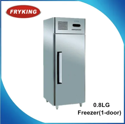 Stainless steel kitchen refrigerator freezer hotel kitchen appliance refrigerator
