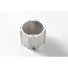 Anodized aluminum motor casing