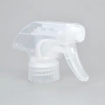 Plastic transparent custom foam spray trigger head 28/410