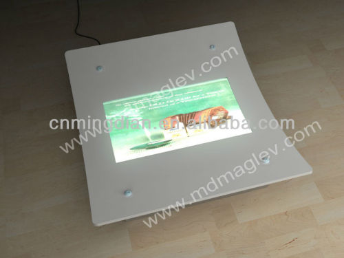 acrylic LCD coin tray , money tray, 7 inch screen promotion trays