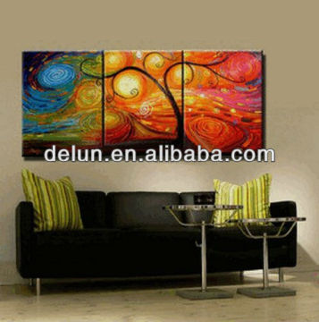 100% cotton digital canvas for oil painting