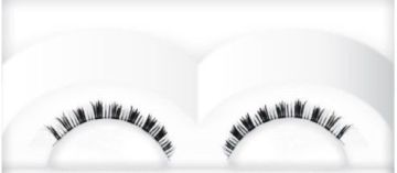 Profesional Peacock False Strip Eyelashes Of Lower Eyelashes , Crisscross