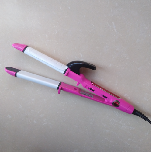 Low Consumption 2 in 1 hair strightener curler