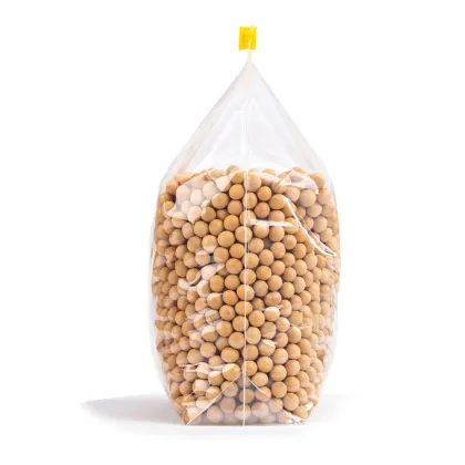 Custom Slider Stand Up Pouch Bags - Clear Food Zipper Lock Plastic Pouches