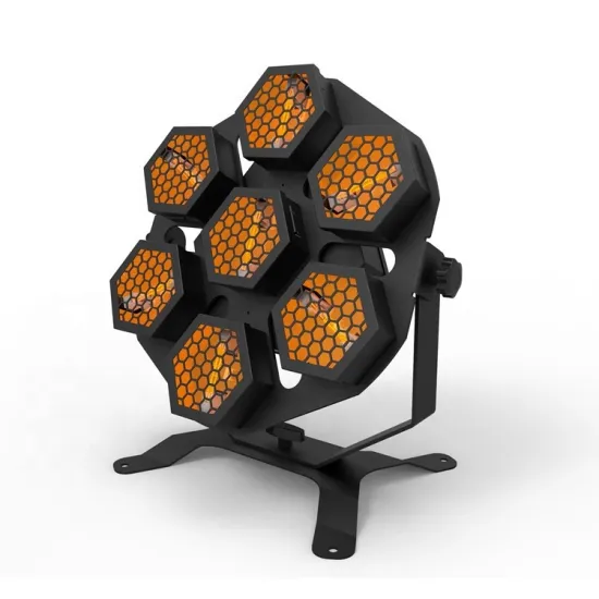 2022 LED Disco Bulb Hexagon Stage Background and Strobe Lamps for Wedding Party and Retro Stage Effects