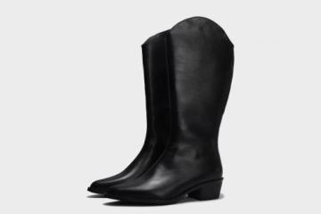 2021 winner high tube design sharp toes boots