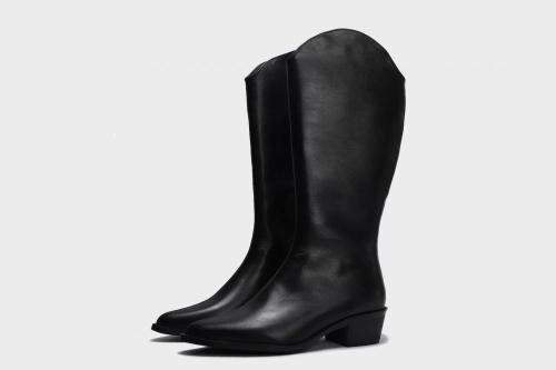 2021 winner high tube design sharp toes boots