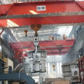 Specialized gearbox for casting cranes
