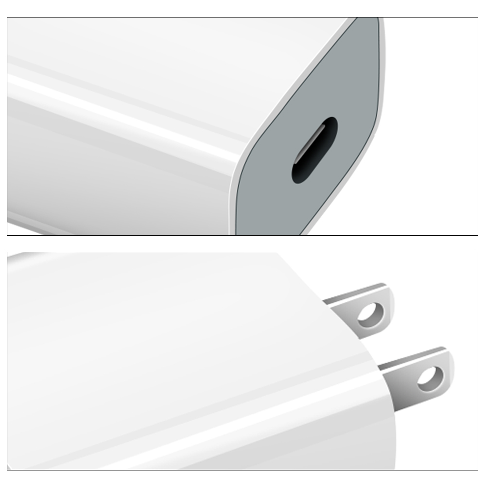 شاحن Apple Type-C PD بقوة 18 واط USB-C