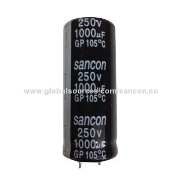 Snap-in Aluminum Electrolytic Capacitor, Low Impedance, High Stability, Used in Welding MachineNew