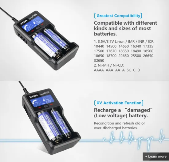 XTAR VC2 Plus Battery Charger