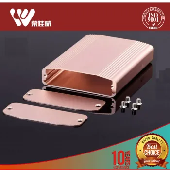 High-Tech Anodized Aluminum Extruded PCB Enclosure