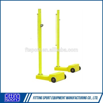 Movable/portable badminton pole