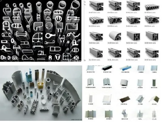 OEM customized Aluminum Extruded Profiles