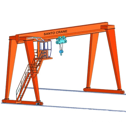 High Quality 30 Ton Electric Motor Drive Gantry Crane 