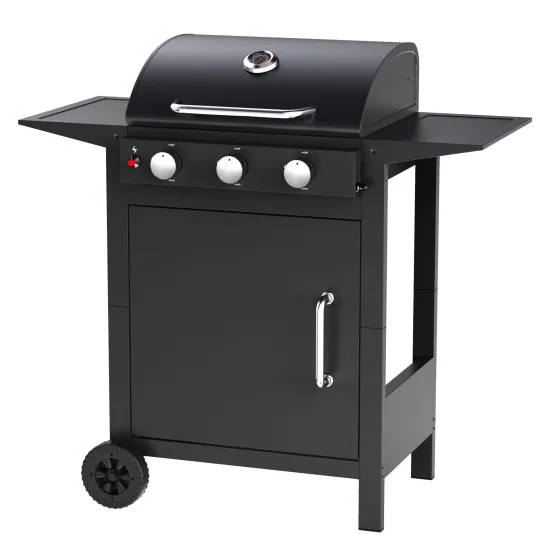 Wholesale Freestanding Gas Grill 3 Burners Outdoor Barbecue Grill