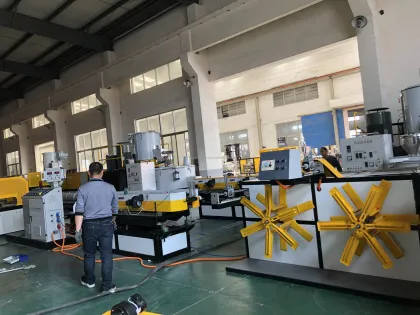 Automatical plastic pipe winder soft plastic winding machine