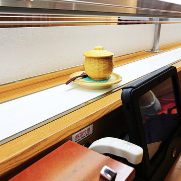 Ceinture de livraison de repas automatique de la courroie ceinture de sushis