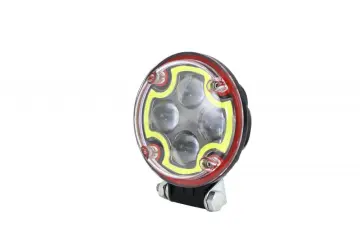 Flashing 3inch Round led wokr light
