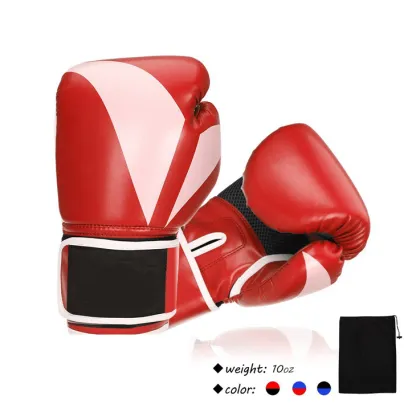Custom PU materials Muay Thai  boxing gloves