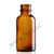 1oz amber glass bottles boston around with CRC dropper phenolic cap plastic lid