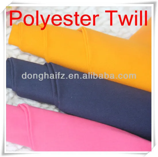 Fashion twill polyester apron fabric