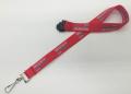 Desain Logo Custom Polyester Wrist Strap Neck Lanyard