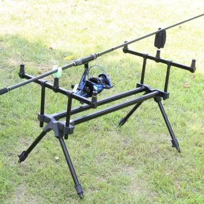 Aluminum Folding Carp Fishing Station with 3 Rod Pods