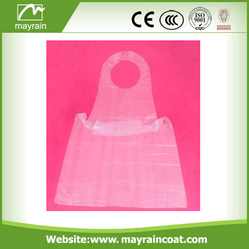 Certificated Disposable PE Kids Plastic Smock