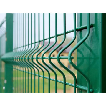 PVC-beschichteter 3D-gebogener Zaunpaneel-Dreieckszaun