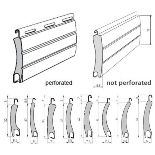 Con lăn cửa Shutter cửa cán máy ép