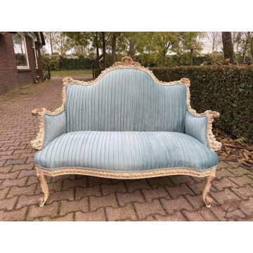 Modern Leather Throne Sofa for Wedding Events