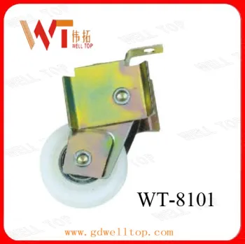 Plating Zinc Metal ----Single Pulley---Door and Window Pulley (WT-8101)