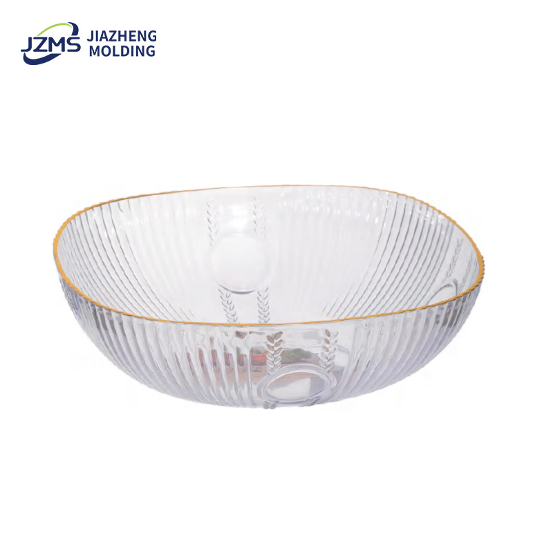 clear plastic fruit bowl