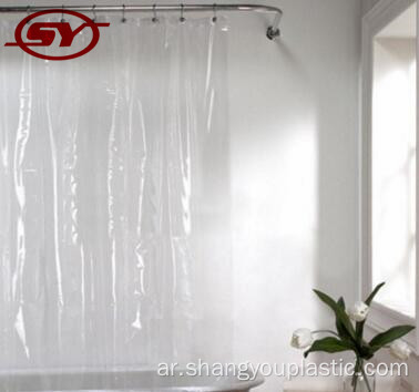 الجملة مخصصة واضحة PVC Plastic Shower Liner