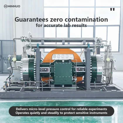 Ultra-Clean Diaphragm Compressor for Scientific & Laboratory Applications