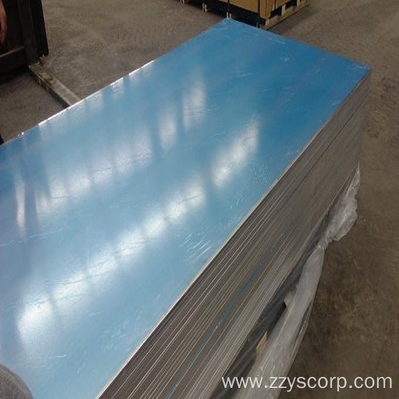 aluminium sheet with PVC